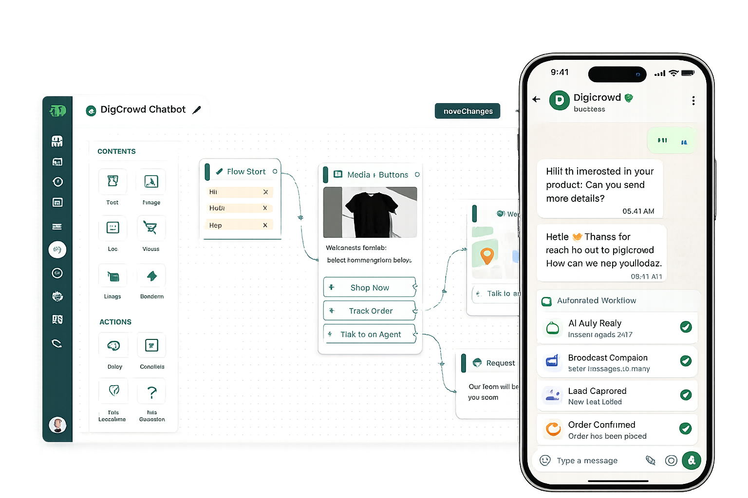 WhatsApp workflow